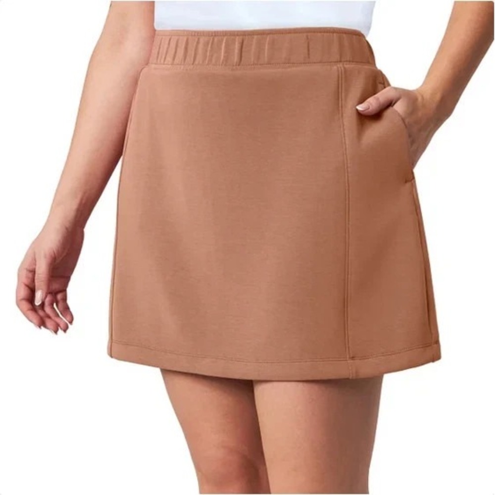 Mondetta Women's High-Rise Walking Short Skort, Pink, Size Medium, New